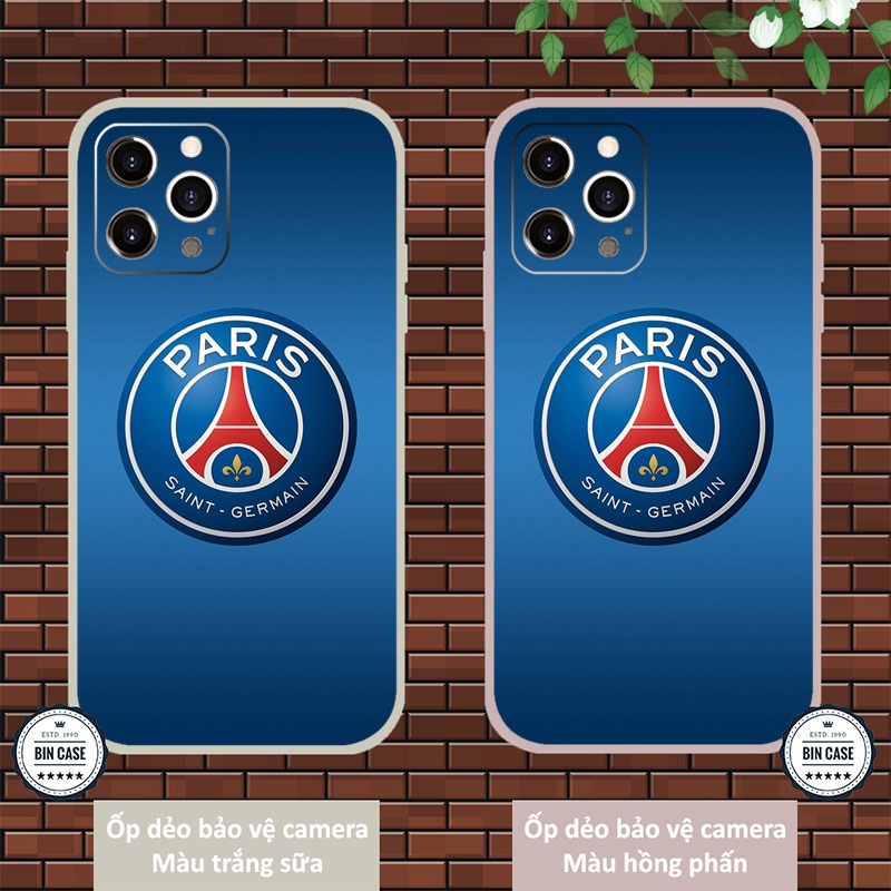 ⚽ Ốp lưng logo PSG siêu đẹp ⚽ Ốp huy hiệu PSG cực chất iphone 6/6s/7/8 plus/x/xr/xs max/12 pro max/11 promax SPORT0047