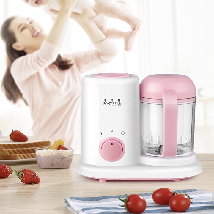 Máy xay hấp nghiền thức ăn, hâm sữa cho bé đa năng