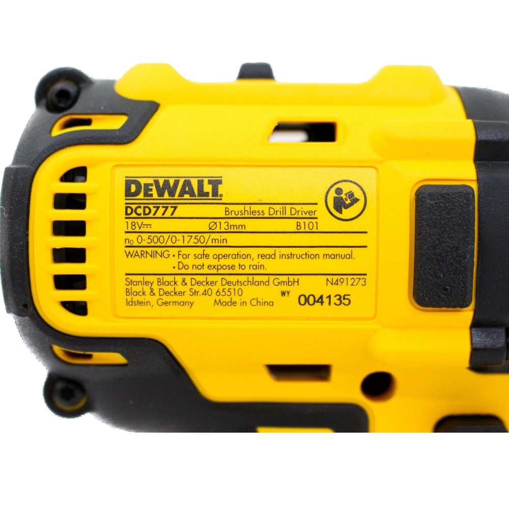 Combo Máy khoan cầm tay Dewalt DCD777D2-B1 18V và Mũi khoan sắt Stanley STA50074B10 5.5MM HSS