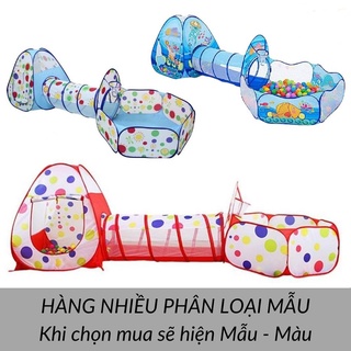Quây banh kiểu khu vui chơi 3 khoang 2022 New