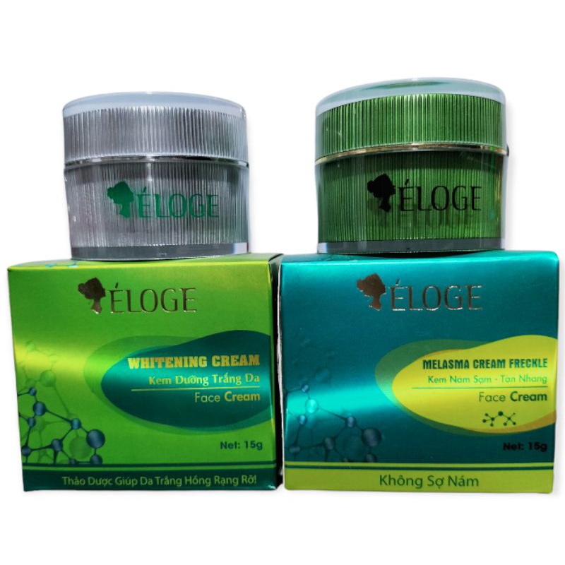 Kem Dưỡng Trắng Da Ngăn Ngừa Nám Éloge 15g 2 Màu
