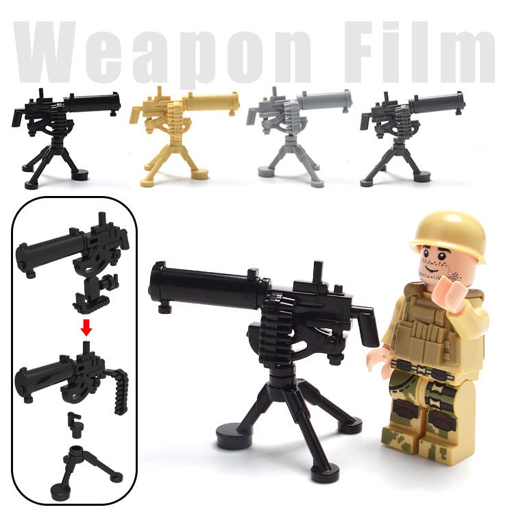 Đồ chơi lego swat , lego quân đội ,chiến đấu- Súng tiểu liên