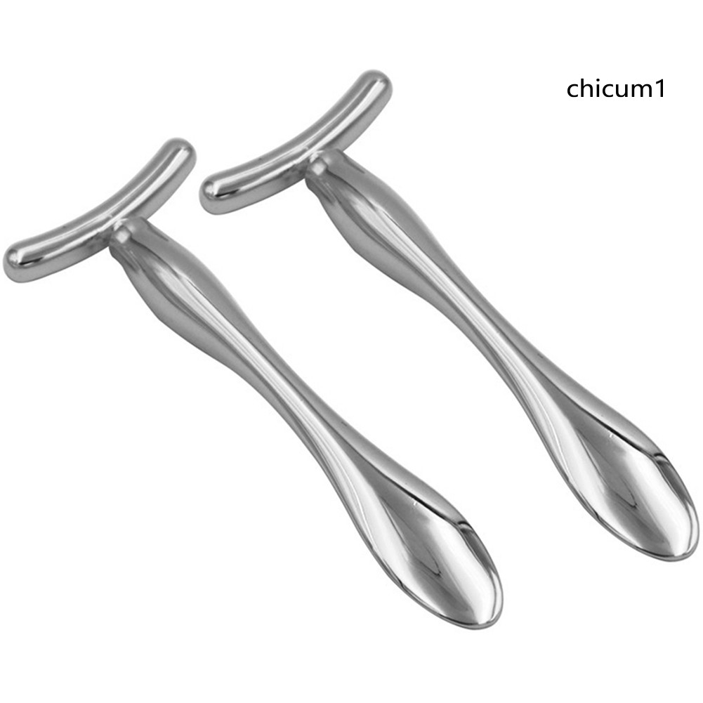 Set 2 Dụng Cụ Mát Xa Vùng Da Mắt Loại Bỏ Nếp Nhăn Tiện Dụng