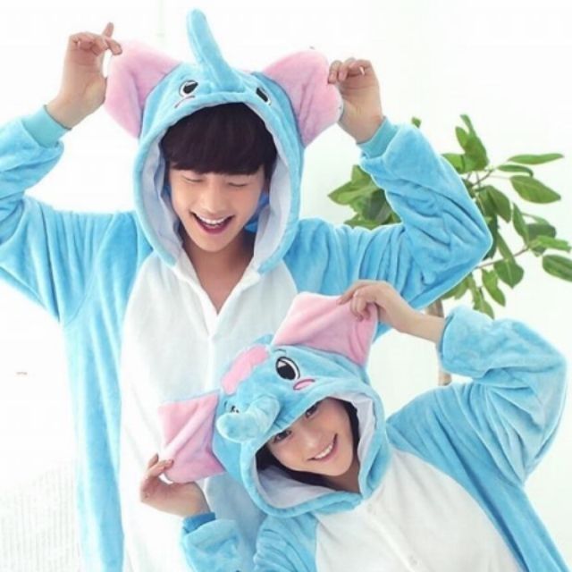 [Giảm 29k-FREESHIP] BỘ ĐỒ THÚ VOI XANH