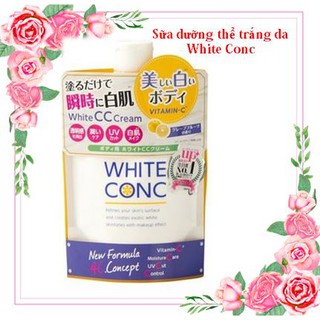 Sữa dưỡng thể white conc trắng da