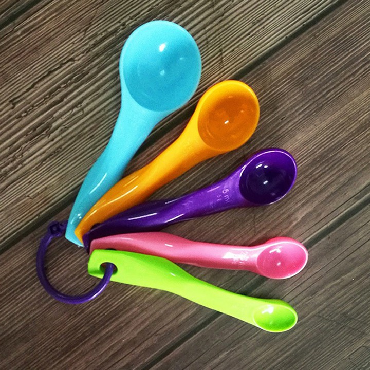 Bộ thìa đong nhà bếp set 5 cái 2460 diệu phan