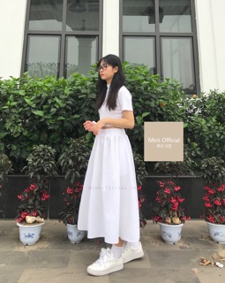 Chân váy vải cotton madebymint