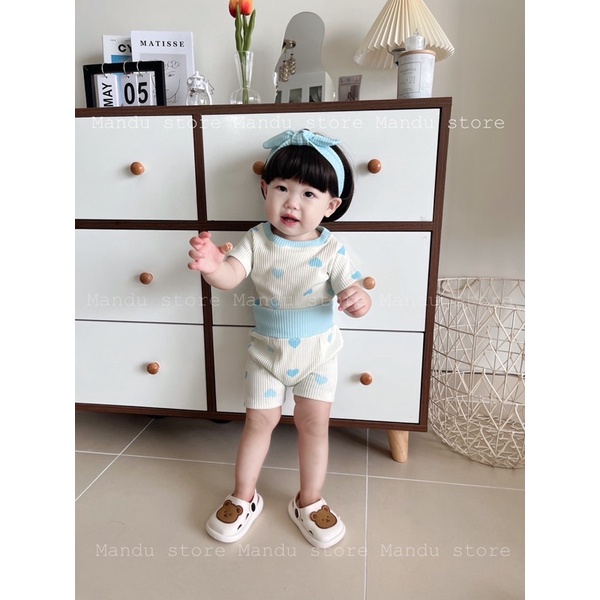Dép cross Gấu siêu đáng yêu cho bé
