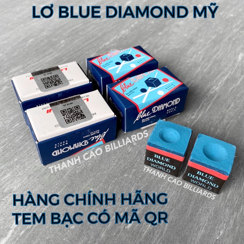 [Chính Hãng Có Tem] Lơ Bida Blue Diamond Longoni Mỹ