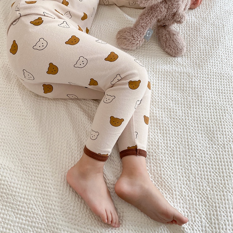 Bộ Thu Đông Bé Gái, Bộ Dài Tay Bé Gái, Bộ Ngủ Dài Tay Ambb Kids Chính Hãng Cho Bé Trai Và Bé Gái Từ 1-5 Tuổi ( 8-27kg)