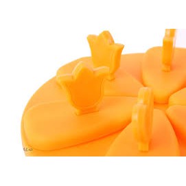 Khuôn Làm Kem 6 Ngăn khay tròn