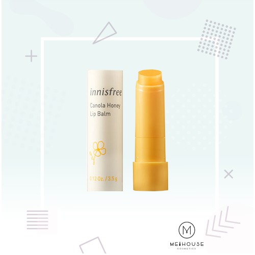 Son Dưỡng Môi Mật Ong Canola Honey Lip Balm Innisfree