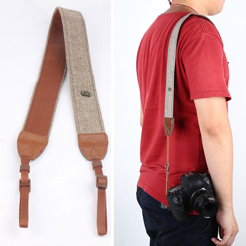 Dây đeo máy ảnh Vintage Dây đeo máy ảnh phong cách cho máy ảnh Sony Nikon Canon