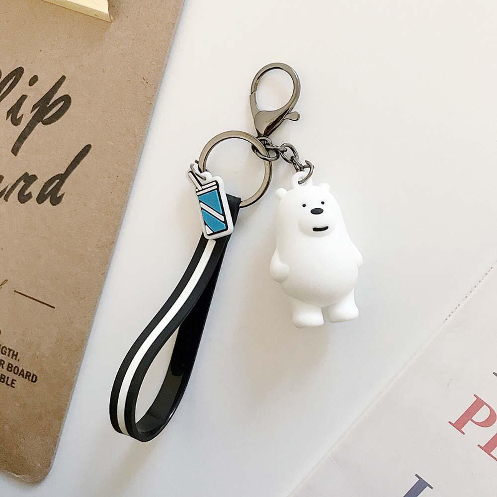 Rebuy1 Móc Chìa Khóa Xe Hơi Hoạt Hình We Bare Bears