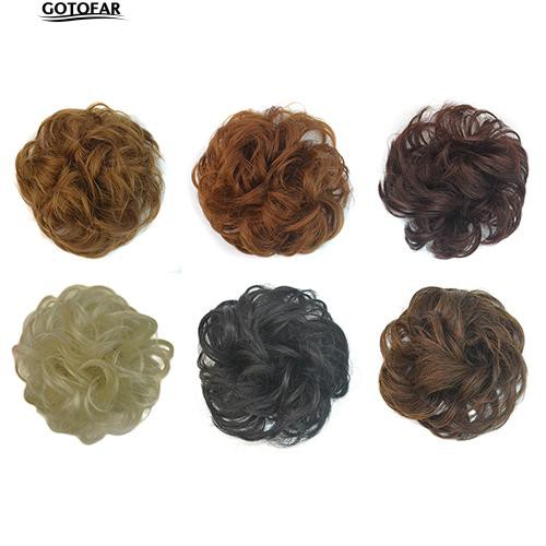 Chụp tóc giả búi uốn xoăn cá tính cho nữ