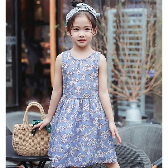 Váy bé gái hoa nhí xinh xắn size 11-28kg VH24