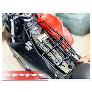 Baga giữa INOX đen Raider Fi - Satria