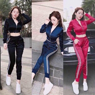 Set thể thao phi lụa hàng loại 1.