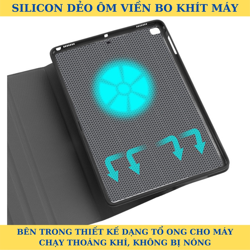 Bao da ipad Silicon hình Cô gái màu hồng iPad Pro 11/Air 3/Air 4/ gen5/6/7/8/9...MART CASE