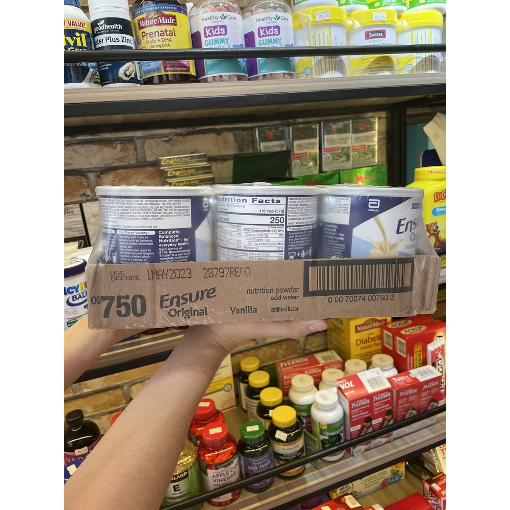 Sữa bột #Ensure Original Nutrition Powder của Mỹ