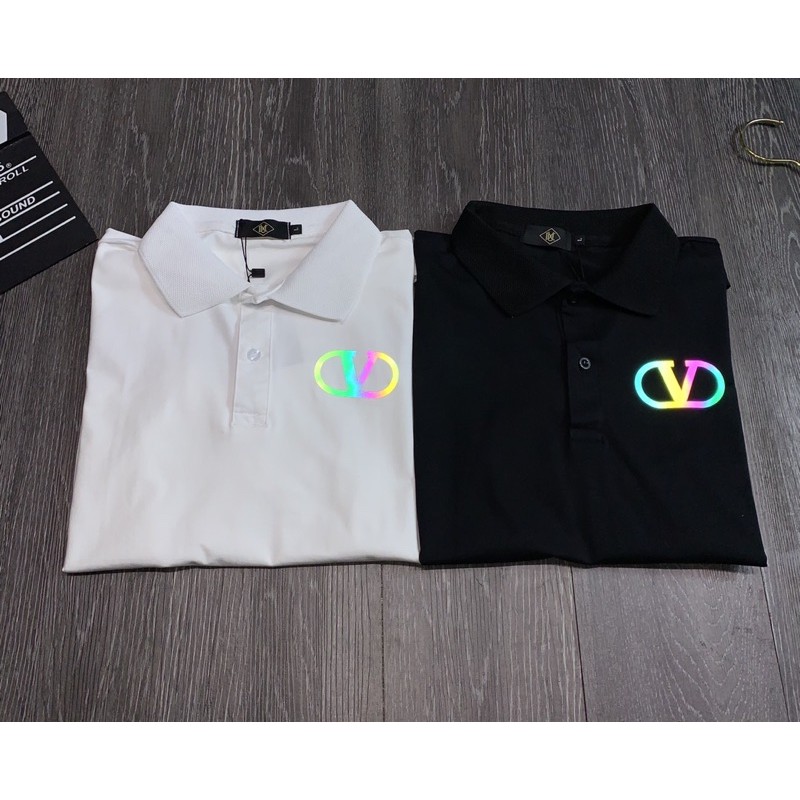 [Mã SRBACK101512 hoàn 20K xu đơn 0Đ] áo thun nam polo phản quang/áo thun nam cổ trụ  chất thun coton 100% | BigBuy360 - bigbuy360.vn
