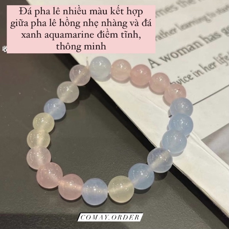 Bộ nguyên liệu làm vòng tay handmade trái tim truy tìm ngọc làm vòng bí ẩn
