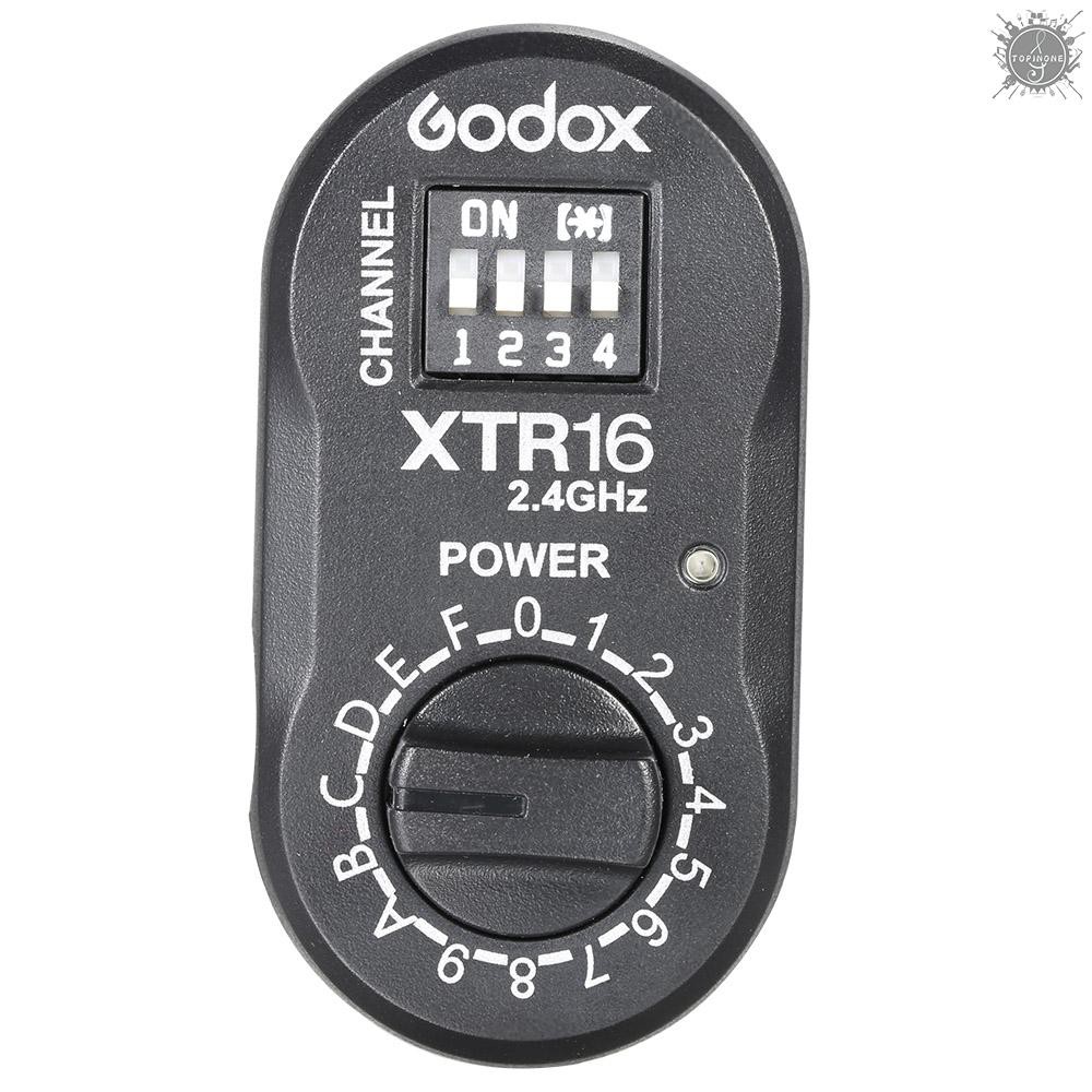 Bộ Truyền Tín Hiệu Không Dây To Godox Xtr-16 2.4g X-Systemem Cho Đèn Flash X1C X1N Xt-16