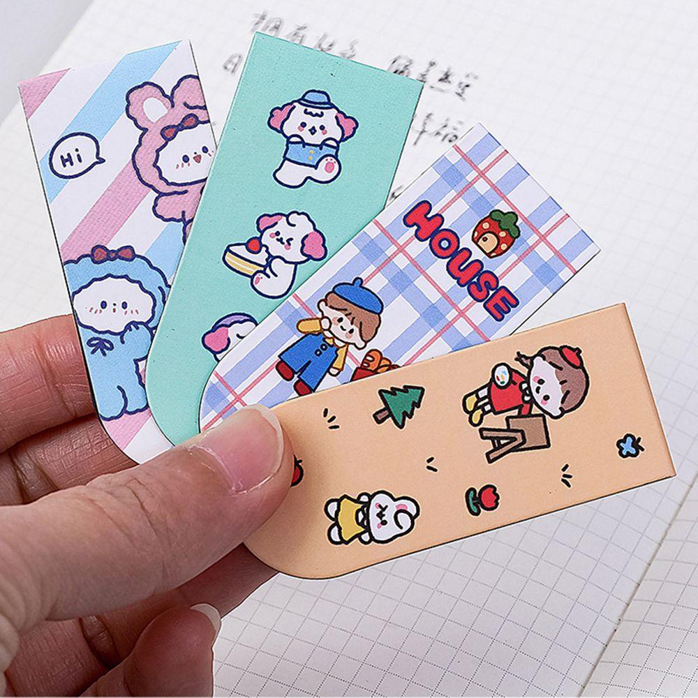 Kẹp Giấy Đánh Dấu Trang Sách Họa Tiết Hoạt Hình Dành Cho Học Sinh