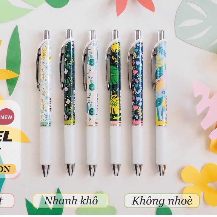 Bút Energel Kawaii đầu bi 0.5mm Pentel BLN75KW