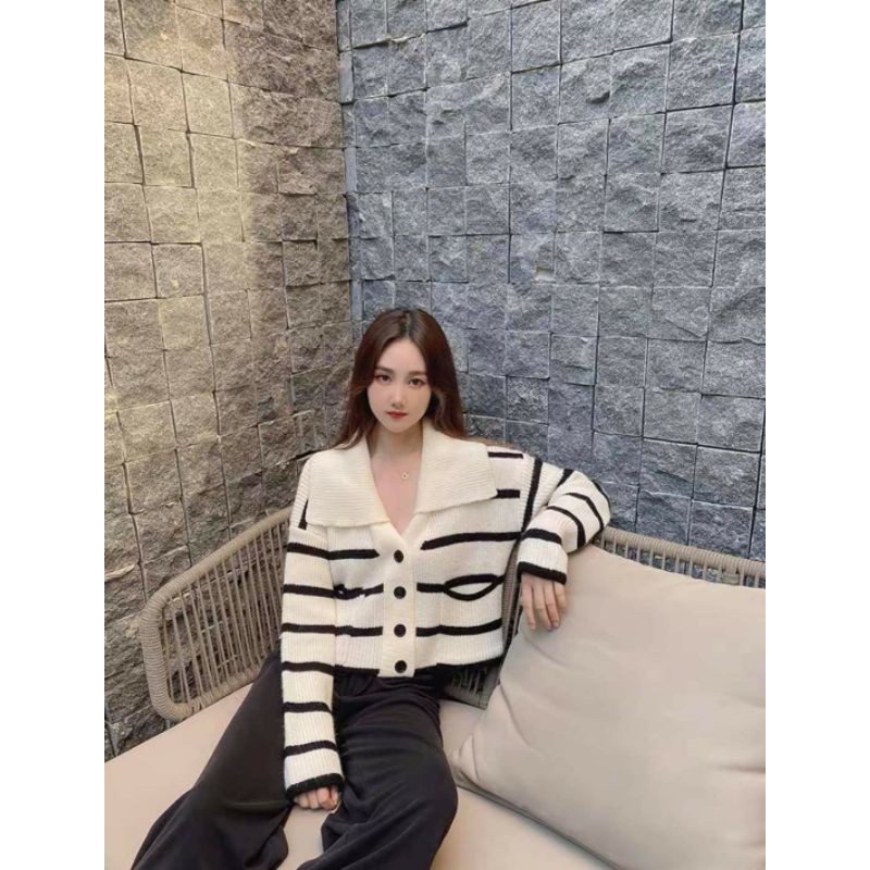 Áo len cdg kẻ sọc