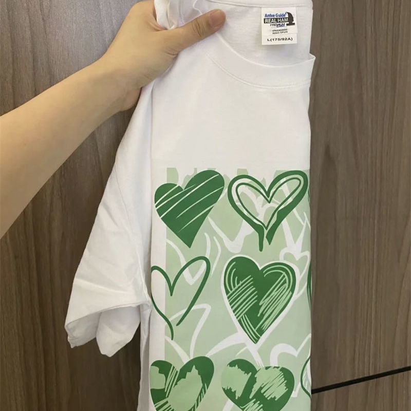 Áo Thun Tay Ngắn Chất Liệu 100% Cotton Thiết Kế Mới Thời Trang Mùa Hè Theo Phong Cách Phương Tây Cho Nữ