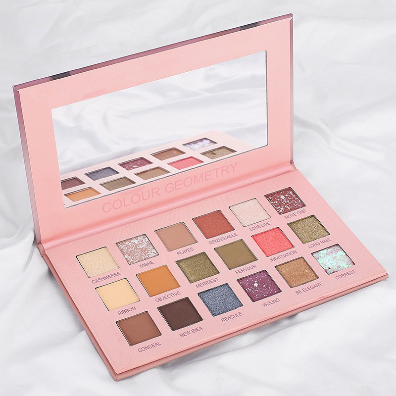 (Bán Buôn Sỉ) Bảng Phấn Mắt Nhũ 18 màu Lameila Nude For Party (Chustore P21 Rẻ Vô Địch) | BigBuy360 - bigbuy360.vn