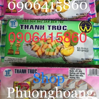 KẸO DỪA ĐẶC SẢN BẾN TRE  THƯƠNG HIỆU THANH TRÚC