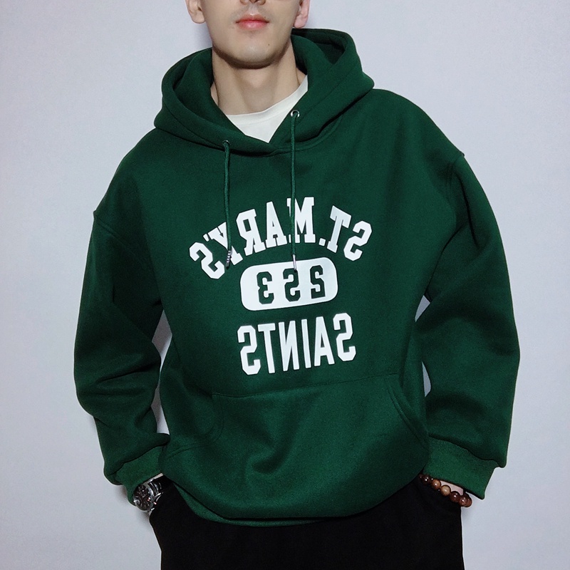 Áo Nỉ Nam Nữ Trùm Đầu Mùa Đông DONGDAMEN Fom Rộng, Phong Cách Trẻ Trung Năng Động