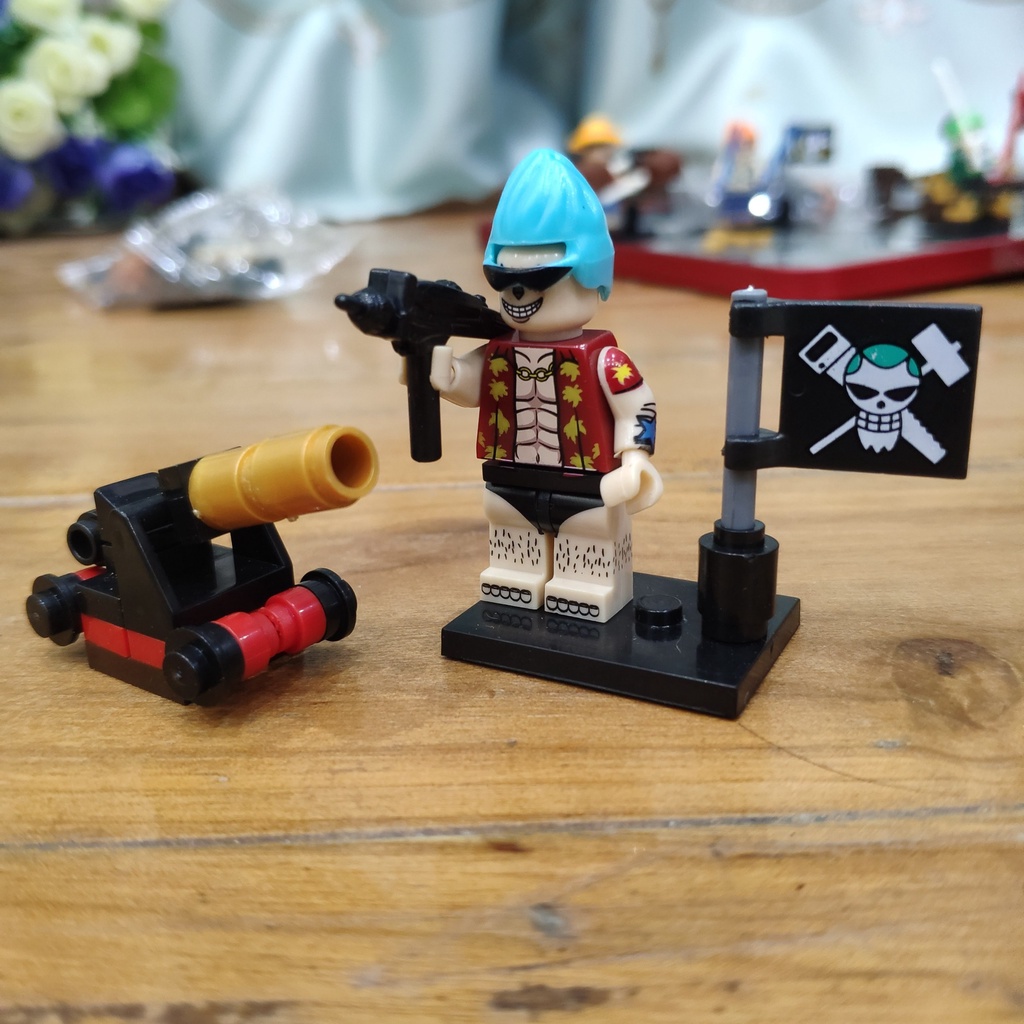 [mẫu hot] Bộ đồ chơi xếp hình lắp ghép lego one piece shank nami franky chopper luffy sanji zoro brook onepiece