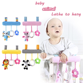 Lục Lạc Thú Bông Đáng Yêu Treo Nôi / Xe Đẩy Cho Bé 0 6 12 Tháng