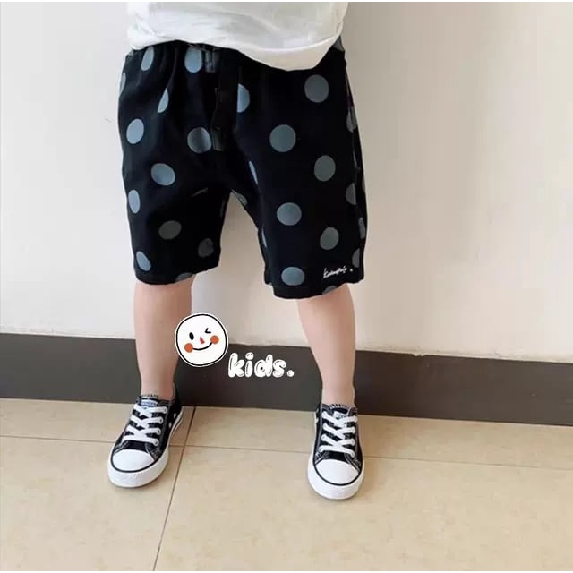Quần kaki KTF đen chấm bi cho bé trai 2-7 tuổi (KTF3501A) - JUMPING BEANS Official Store