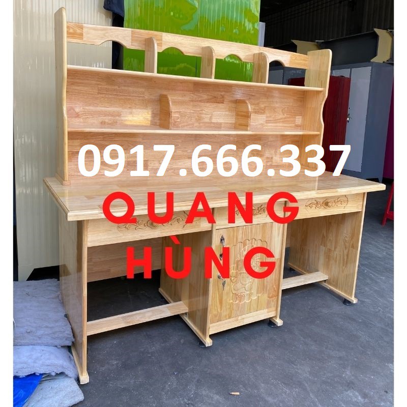 Bàn học sinh học tại nhà liền kệ 1m4 dành cho bé giá rẻ | BigBuy360 - bigbuy360.vn