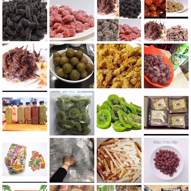 Combo trAngrjka ăn vặt ngon