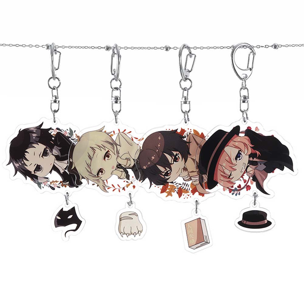 Móc Khóa Hình Nhân Vật Anime Dễ Thương