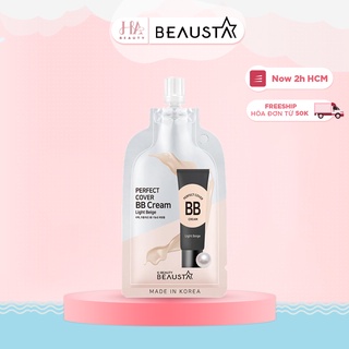 Kem nền giúp che khuyết điểm beausta-perfect cover bb cream 10ml - ha beauty