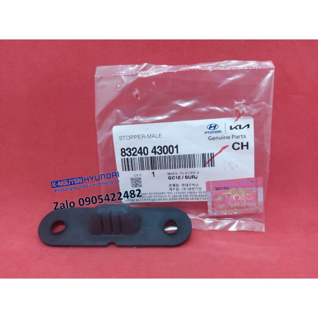 Xe STAREX đời 2000~2005/ Đệm cao su giảm chấn cửa lùa - Mã số 8324043001