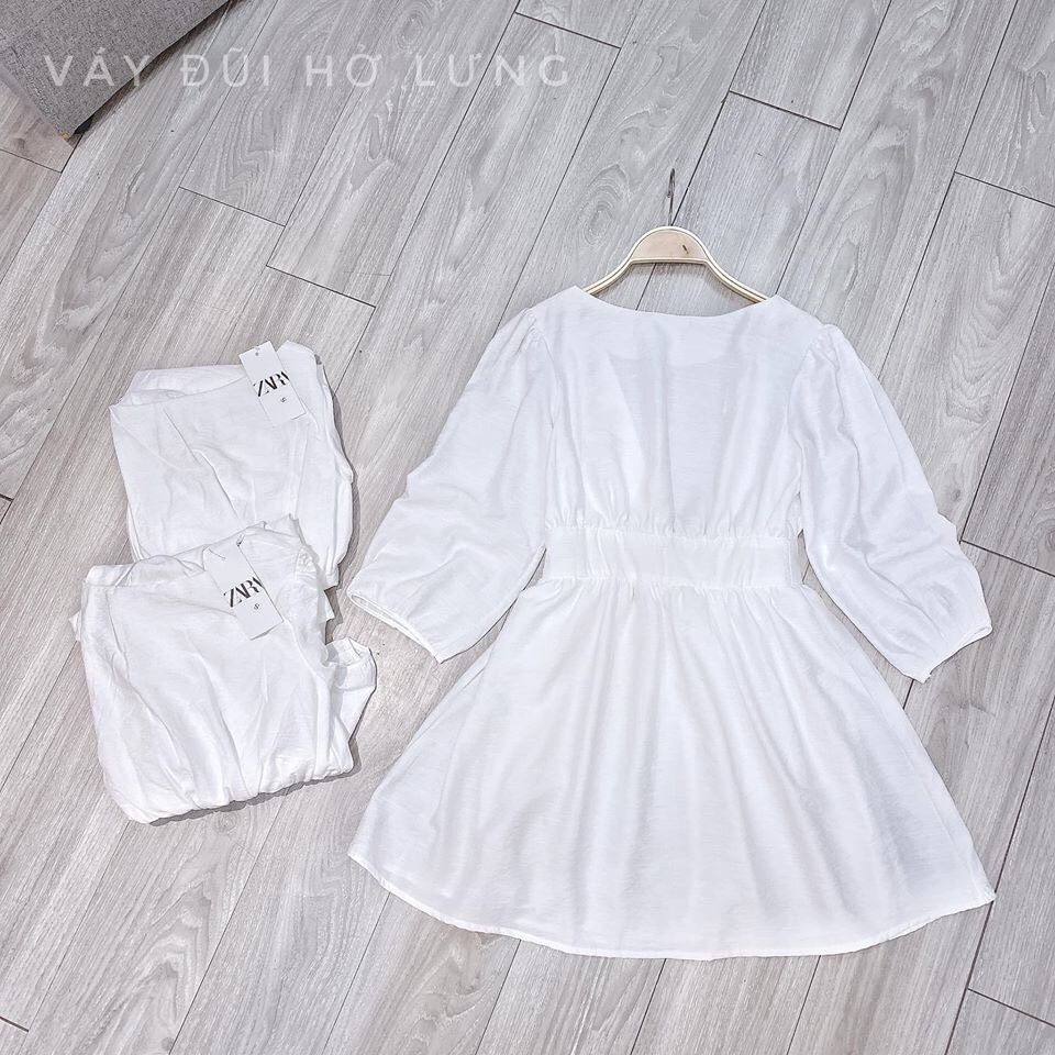 Váy Đũi Hở Lưng