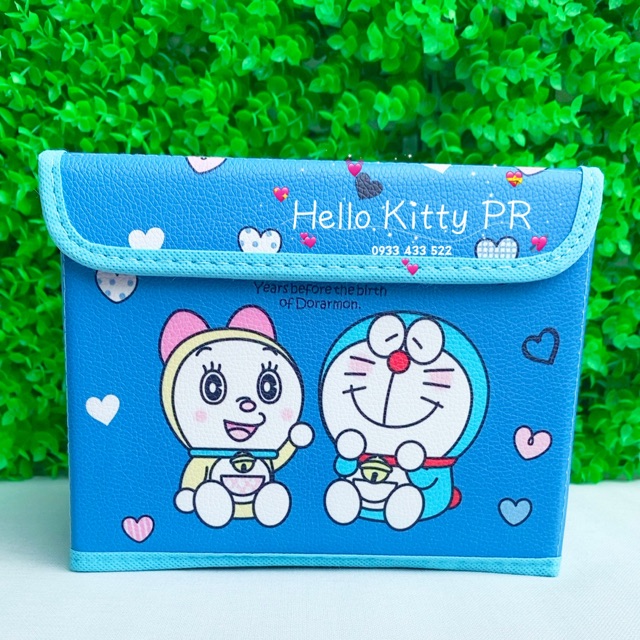 THÙNG ĐỰNG XẾP GỌN CÓ NẮP HELLO KITTY - DORAEMON