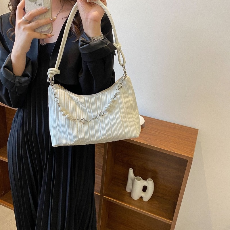 Túi Xách Tay Đeo Vai Xếp Ly Nhỏ Nhắn Tươi Mới Phong Cách Mori 2022 GYLXB292