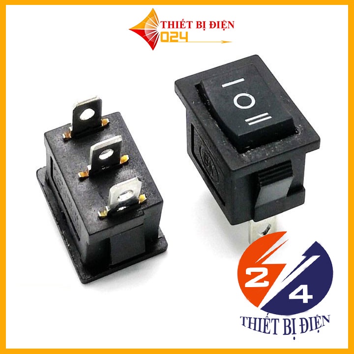 Công  tắc bập bênh KCD3-103 3 chế độ 250V 16A
