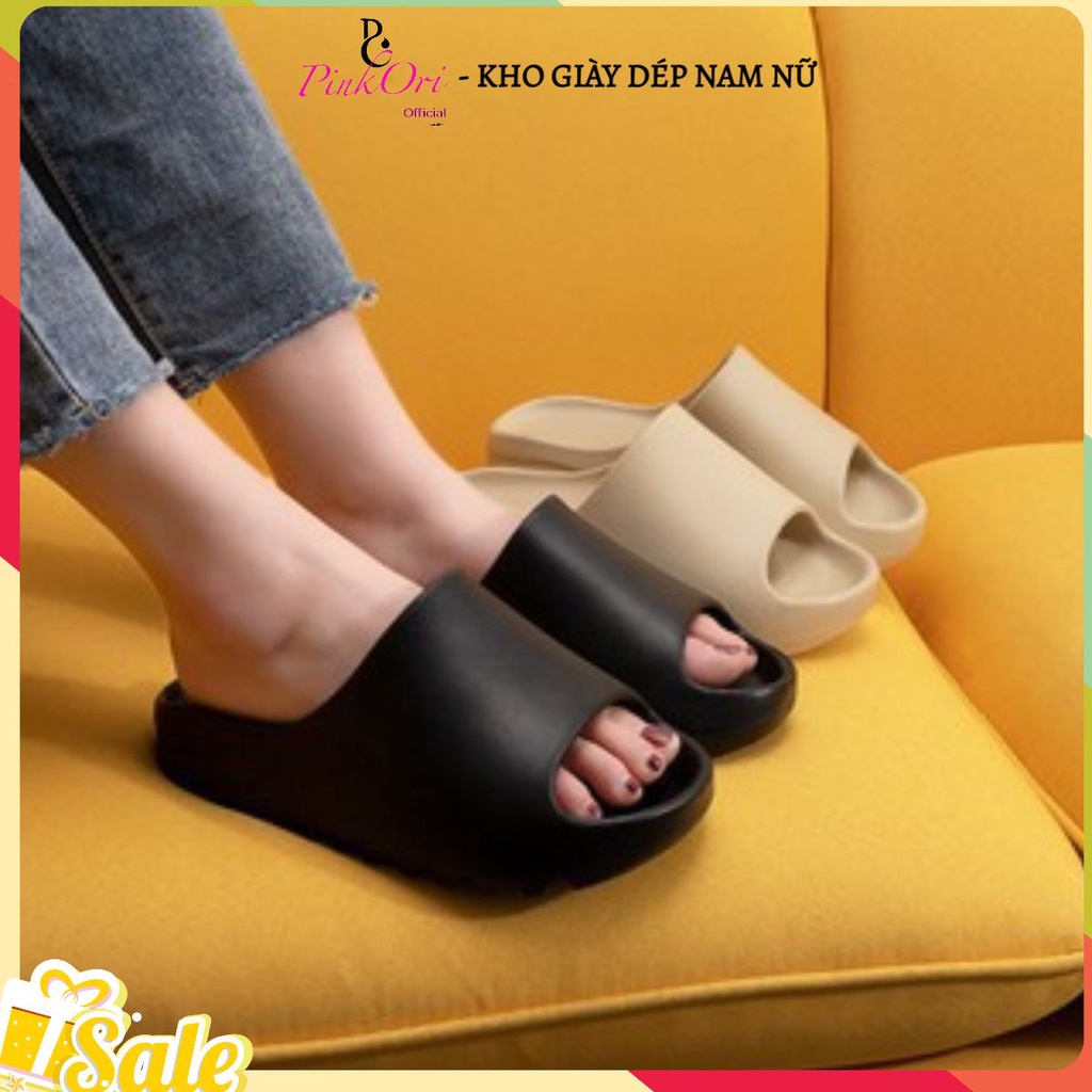 Mã Đ69- Dép Quai Ngang Nam Nữ Đúc Nguyên Khối BOTII Unisex Độn Đế 4.5cm - PinkOri