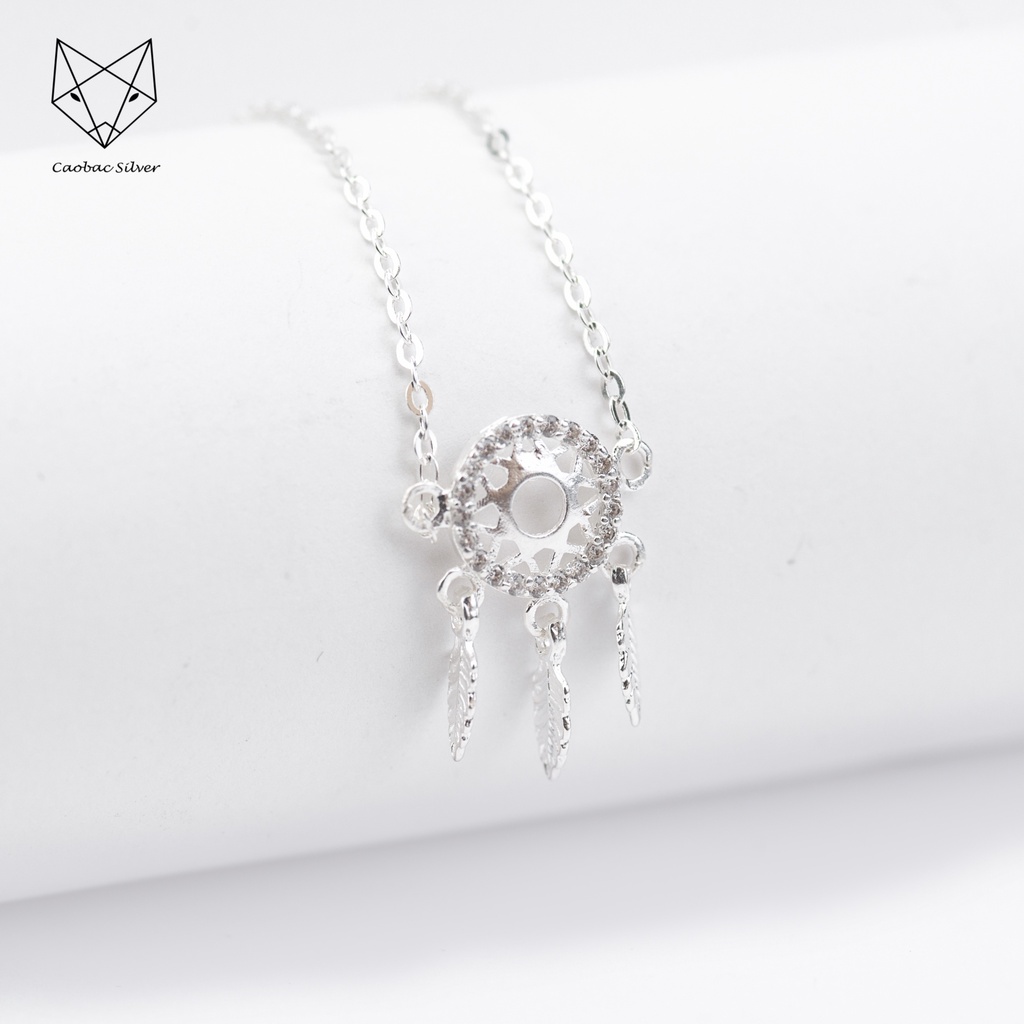 Lắc Tay Bạc Ta S925 Cao Cấp CaoBac Silver Dream Đính Đá Ước Mơ Đáng Yêu Phong Cách Nhẹ Nhàng Cho Nữ