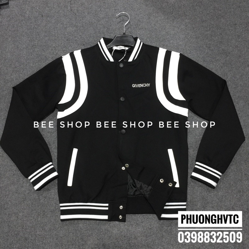 Áo khoác nỉ dạ, áo bomber nam nữ - Bee Shop
