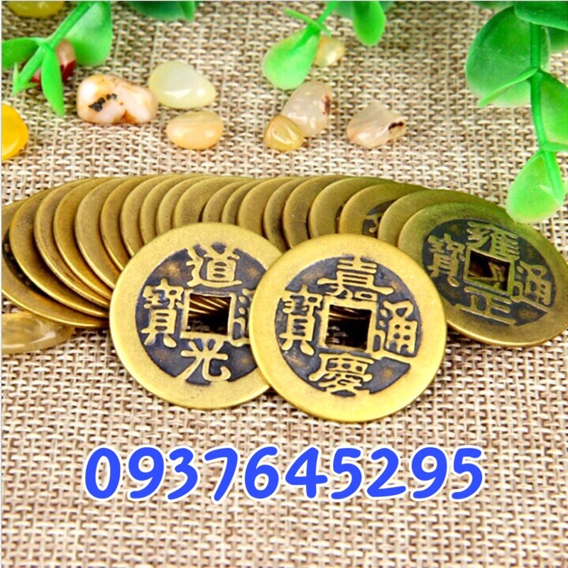 Tiền xu phong thuỷ - bộ 10 xu - tăng tài lộc | BigBuy360 - bigbuy360.vn
